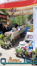 برگزاری نمایشگاه دستاورده های اقتصاد مقاومتی پایگاه های حوزه خواهران الزهراء