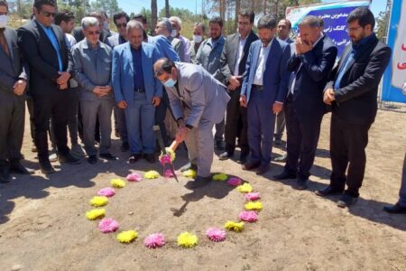 ساخت باغ ایرانی در سیرجان شروع شد