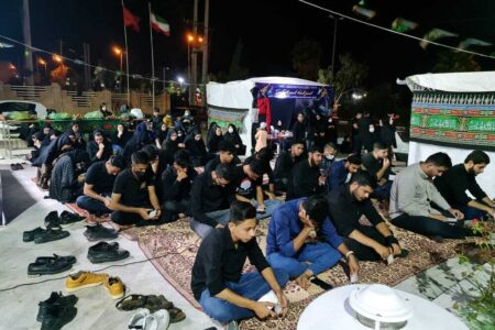 برپایی موکب و خدمت‌رسانی دانشجویان تمدن‌ساز به عزاداران حسینی