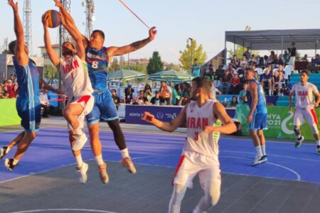 بسکتبال ۳ نفره ایران به رده بندی رفت