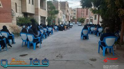 برگزاری طرح کوچه های سیاه پوش ،محله های حسینی توسط بسیجیان پایگاههای حوزه فاطمیه