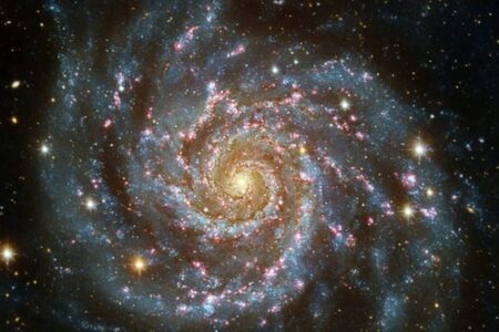 جیمز وب، جزئیات خیره‌کننده‌ای از کهکشان مارپیچی «فانتوم» را ثبت کرد