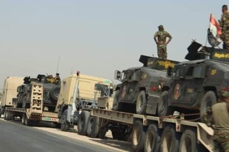 استقرار ارتش عراق در مسیر زائران اربعین