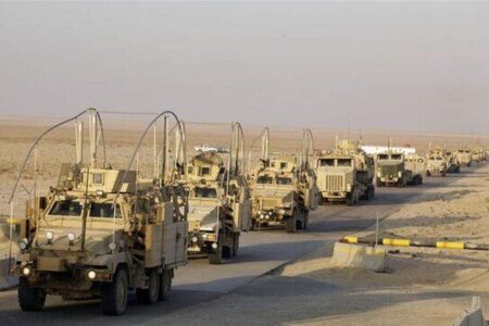 تجهیزات نظامی آمریکا از سوریه به عراق منتقل شد