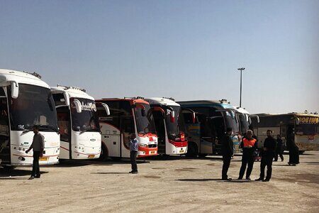 قیمت جدید بلیت اتوبوس از کرمان تا مرز عراق