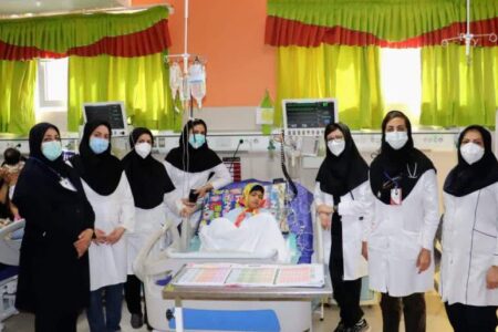 نجات جان دختر بچه ۶ ساله توسط کادر درمان بیمارستان علی ابن ابیطالب(ع)