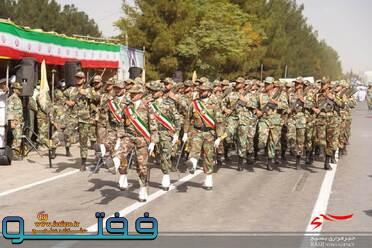 برگزاری رژه نیروهای مسلح در کرمان