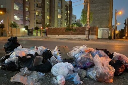 شهر کرمان همچنان سطل زباله ندارد +فیلم