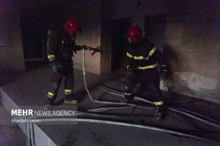 آتش سوزی در هلال احمر کرمان مهار شد/ اتصال برق در ساختمان