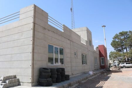 احداث ساختمان جدید پلیس راه باغین کرمان