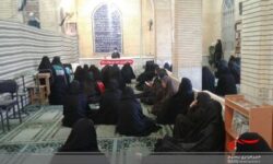 برگزاری  کلاس سواد رسانه در مسجد جامع شهر راین توسط حوزه خواهران کوثر