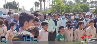 راهپیمایی مردم شهرستان فاریاب در پی محکومیت حمله تروریستی به حرم شاهچراغ (ع)