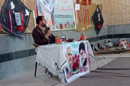 یادواره شهدای دانش آموز و یادبود شهدای حادثه تروریستی شیراز در زهکلوت