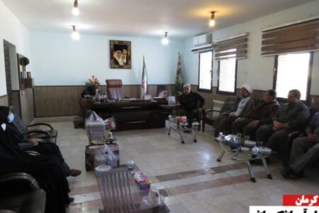 دیدار رئیس کمیته امداد امام خمینی با فرماندهی ناحیه حضرت رسول