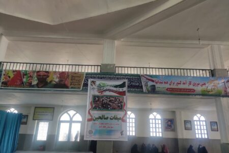 اجتماع گروه های تربیتی صالحین بسیج در شهرستان قلعه گنج برگزار شد
