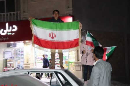 کارناوال شادی مردم فاریاب در پی برد تیم ملی ایران در مقابل ولز