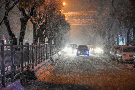 مه گرفتگی و کاهش دید در جاده‌های استان