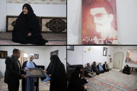 جهادگران کرمان با خانواده جانباز شهید «ذونژند» دیدار کردند