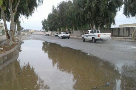 ثبت بیش‌ترین بارندگی استان در بافت و رابر