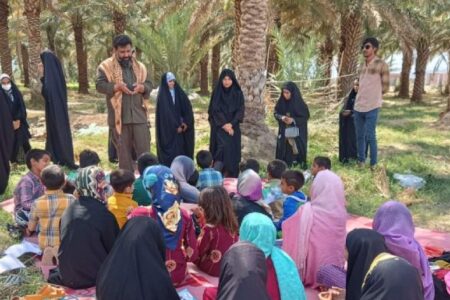 اردو جهادی یک روزه گروه جهادی دانشجویی در کهنوج  برگزار شد