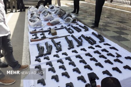 انهدام باند قاچاق سلاح و مهمات در جنوب کرمان