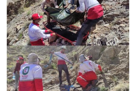 سقوط از کوه‌های اودرج رفسنجان موجب مرگ یک نفر شد