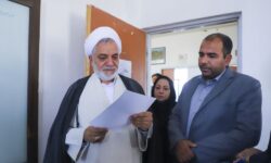 آزمون تصدی منصب قضا در کرمان برگزار شد/ بازدید رئیس کل دادگستری و دادستان