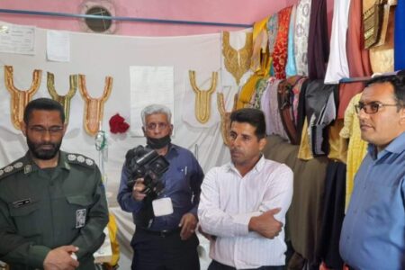 افتتاح کارگاه خیاطی توسط گروه جهادی ذوالفقار در منوجان