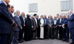 افتتاح واحد گازی نیروگاه فولاد بوتیای کرمان با جضور رئیسی