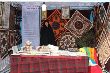 برگزاری نمایشگاه دستاوردهای جامعه زنان روستایی و عشایر جنوب کرمان