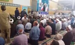 جمع کردن نرده‌ها در نماز جمعه رفسنجان با دستور رئیس‌جمهور