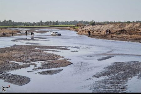 طغیان رودخانه‌ها و وقوع سیلاب در استان کرمان
