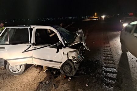 تصادف در محور بافت_ارزوئیه ۲ کشته و ۱۰ زخمی برجا گذاشت
