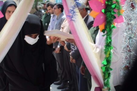 مراسم آغاز طرح شهید عجمیان در مدارس کهنوج