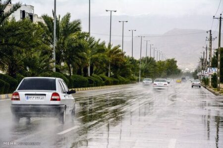 پیش بینی بارش باران و وزش باد در استان کرمان