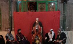 اجرای مجلس تعزیه بازار شام و شهادت حضرت رقیه(س) در ده‌زیار کرمان