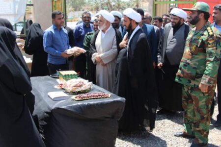 افتتاح موکب سیدالشهدا (ع) در ورودی شهرستان فهرج
