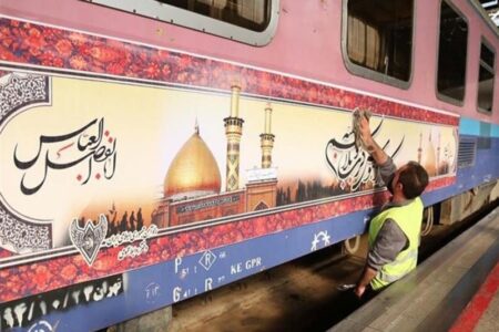 اختصاص یک رام قطار ویژه برای انتقال زائران اربعین استان کرمان