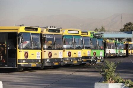 ۶۵ دستگاه اتوبوس آماده خدمت رسانی در کرمان همزمان با اربعین