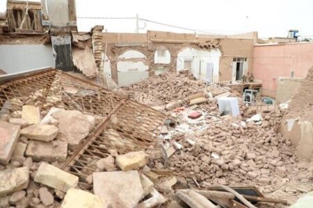 تخریب و تسطیح بناهای خطرساز و فاقد استحکام در بافت تاریخی کرمان