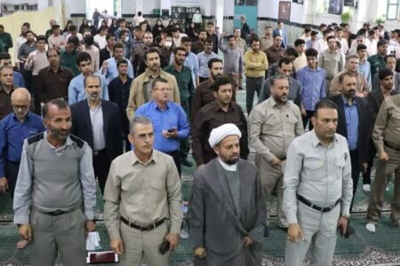 کارکنان مجتمع مس سرچشمه رفسنجان، جنایات رژیم صهیونیستی را محکوم کردند