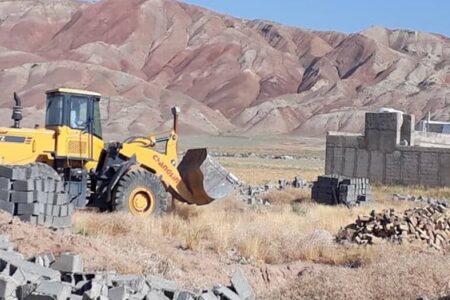 رفع تصرف ۹۵ هزار متر مربع از اراضی ملی در جنوب کرمان