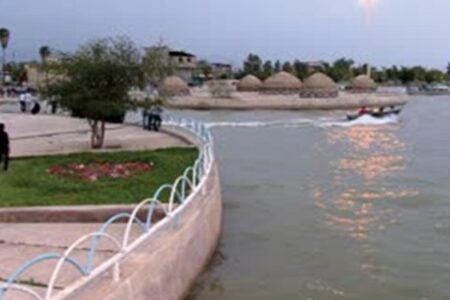 دریاچه پارک شهید دلیری جیرفت احیا می‌شود