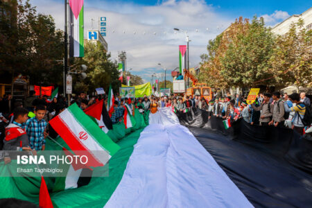 مسیر راهپیمایی حمایت از مردم غزه در کرمان اعلام شد