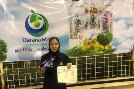 ملی پوش ناشنوای کرمانی بر سکوی سوم مسابقات آسیایی دو و میدانی ایستاد