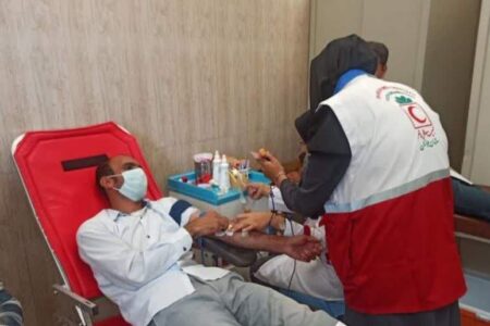 مردم ریگان ۲۸ هزار سی‌سی خون اهدا کردند