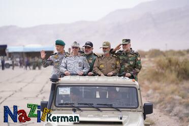 بازدید رئیس کل ستاد نیروهای مسلح از پایگاه هوانیروز کرمان