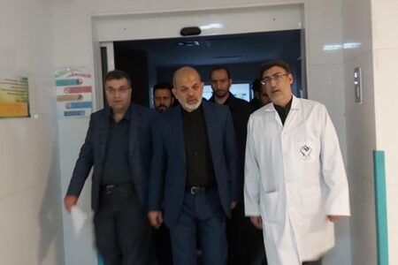 وزیر کشور به بیمارستان پیامبر اعظم(ص) کرمان رفت