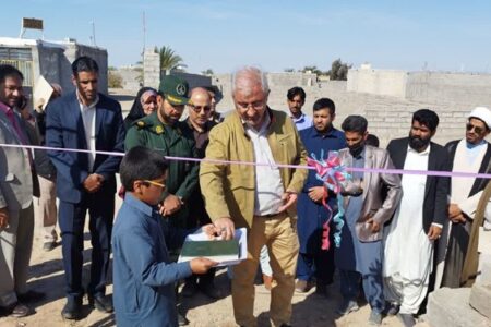 افتتاح ۲ پروژه عمرانی و کلنگ‌زنی ساخت مسجد در روستاهای بخش رحمت‌آباد