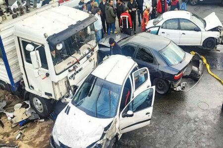 حوادث ترافیکی در رفسنجان ۱۶ زخمی به جای گذاشت